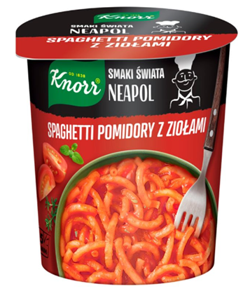 Picture of DANIE KNORR SPAGHETTI POMIDOR-ZIOLA NEAPOL 69G KUBEK