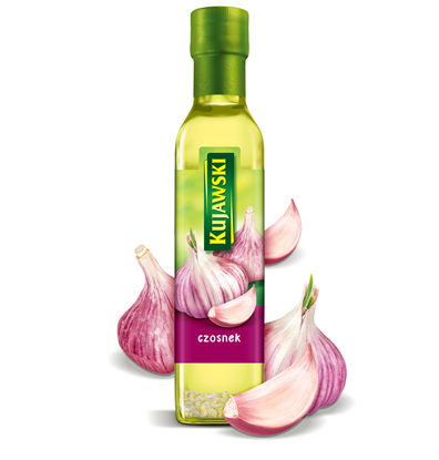 Picture of KRUSZWICA OLEJ KUJAWSKI Z CZOSNKIEM 250ML