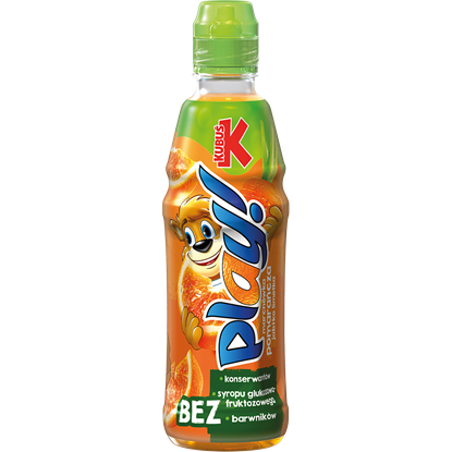 Picture of NAPOJ MARCHEW CZERWONA POMARANCZA LIMETKA 400ML KUBUS PLAY