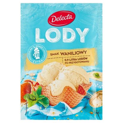 Picture of LODY W PROSZKU O SMAKU WANILIOWYM 57G DELECTA