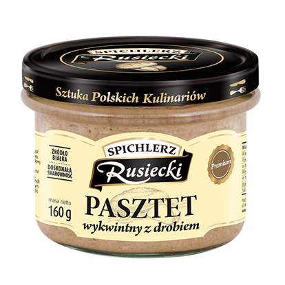 Picture of PASZTET Z DROBIEM 160G RUSIECKI