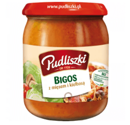 Picture of BIGOS Z KIELBASA 500G PUDLISZKI